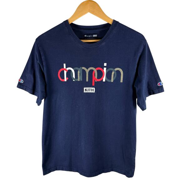 KITH x Champion 2016 Limited Collaboration T-shirt Men’s M - Designer Grail - Picture 1 of 16